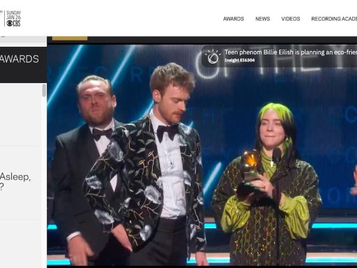 Billie Eilish dobila pet Grammyjev