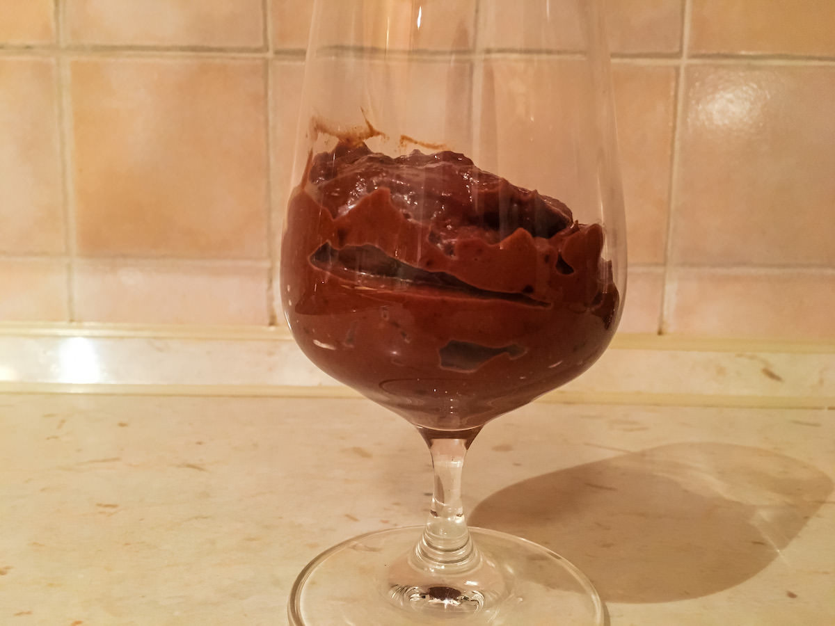 Recept veganski cokoladni 22puding22 10