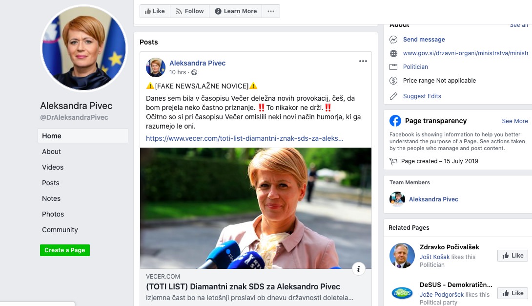 Aleksandra Pivec Toti List