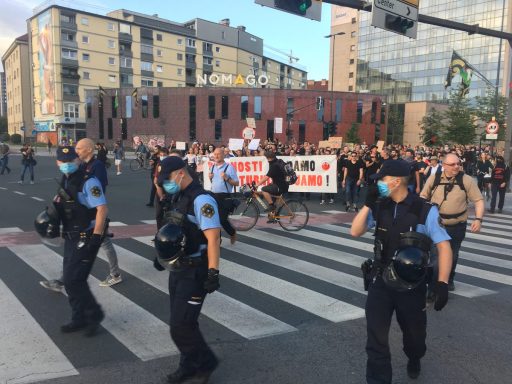 Protesti v LJubljani 4