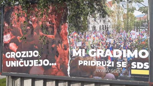 SDS propaganda oglas