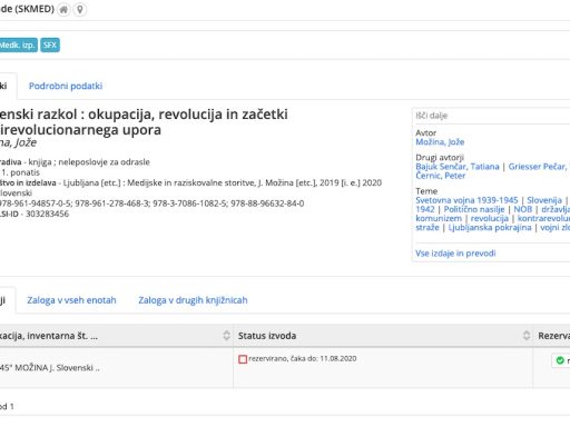 Joze Mozina Slovenski razkol