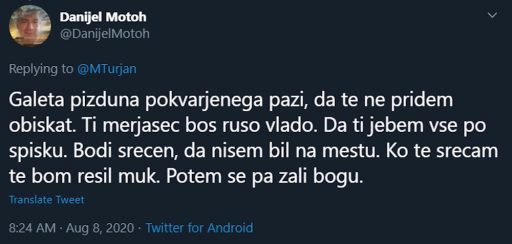 sovrazni govor