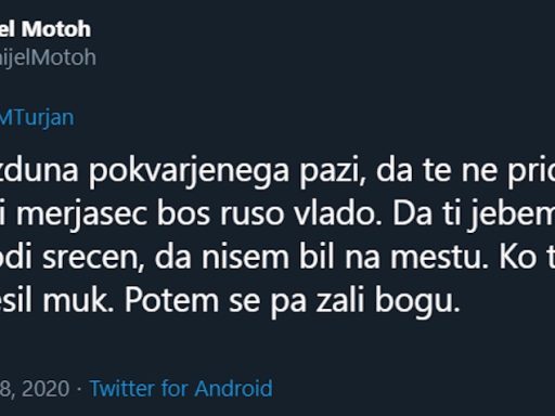 sovrazni govor