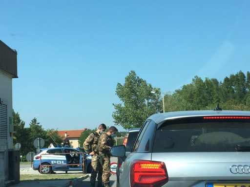 Krvavi potok vstop v Italijo 6