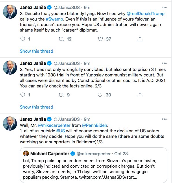 Janez Jansa Biden