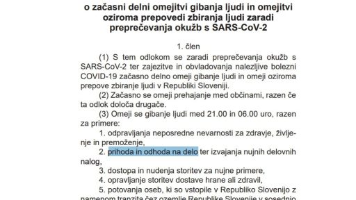 Odhod na delo