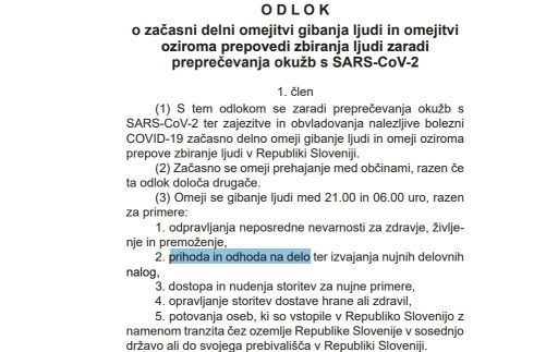 Odhod na delo