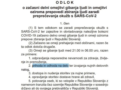 Odhod na delo