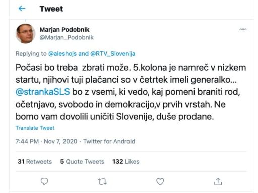 Marjan Podobnik bratomorna vojna
