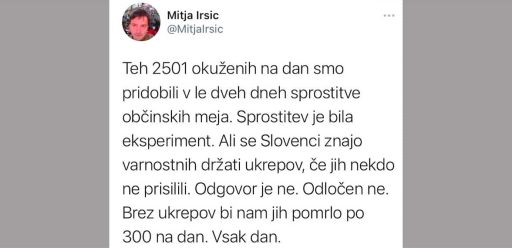mitja irsic eksperiment
