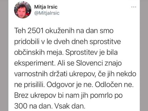 mitja irsic eksperiment