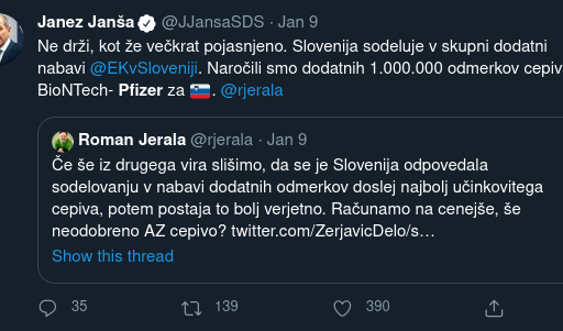 jansa pfizer