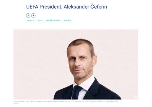 aleksander ceferin uefa