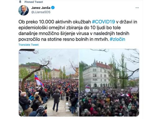 janez jansa grozi