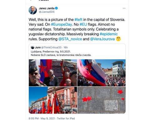Janez Jansa in Dan zmage