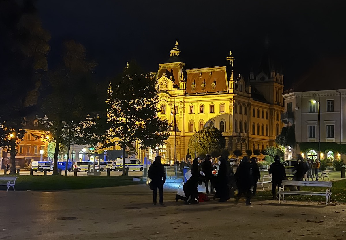 policijsko nasilje protesti ljubljana 6