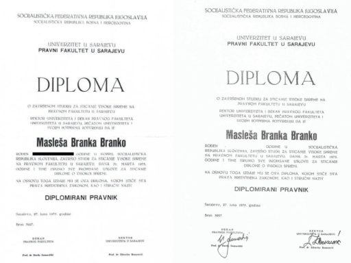 maslesa diploma