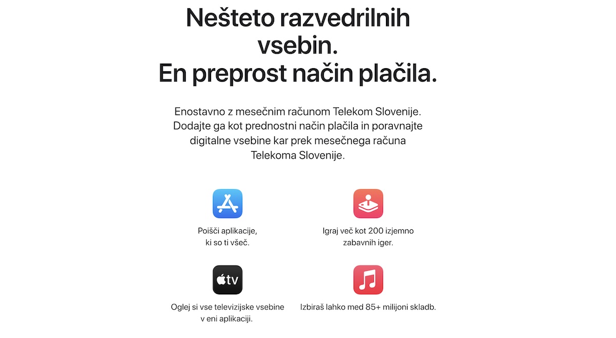 telekom omogoca placevanje apple storitev