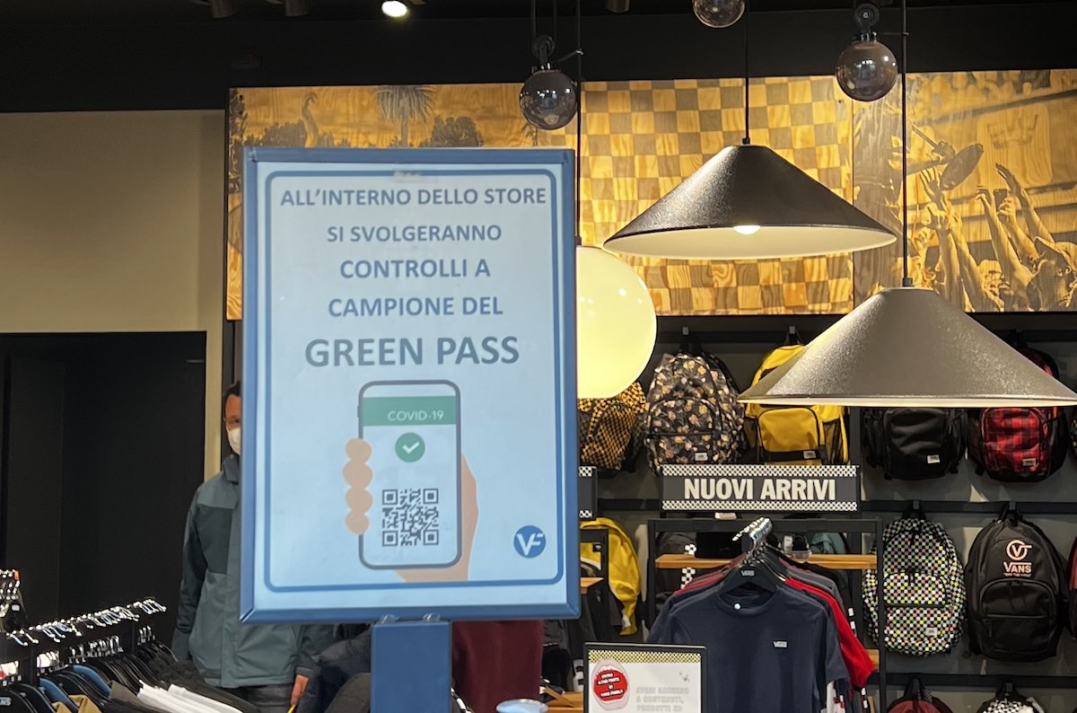 green pass italija
