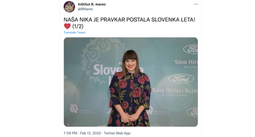 nika kovac slovenka leta 2021