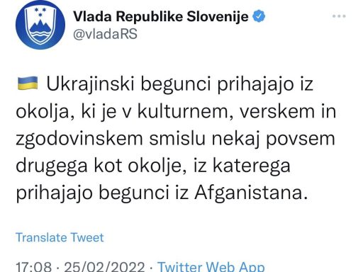 rasiszem vlada slovenije