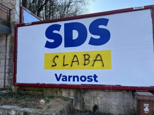 Stranka SdS in njihovi billboardi 2