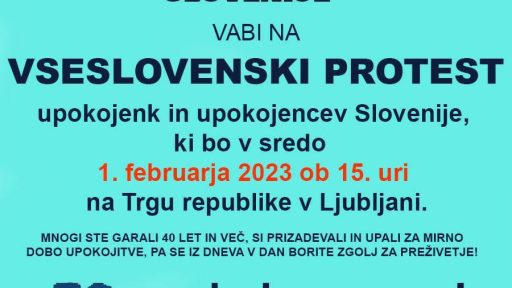 glas upokojencev slovenije