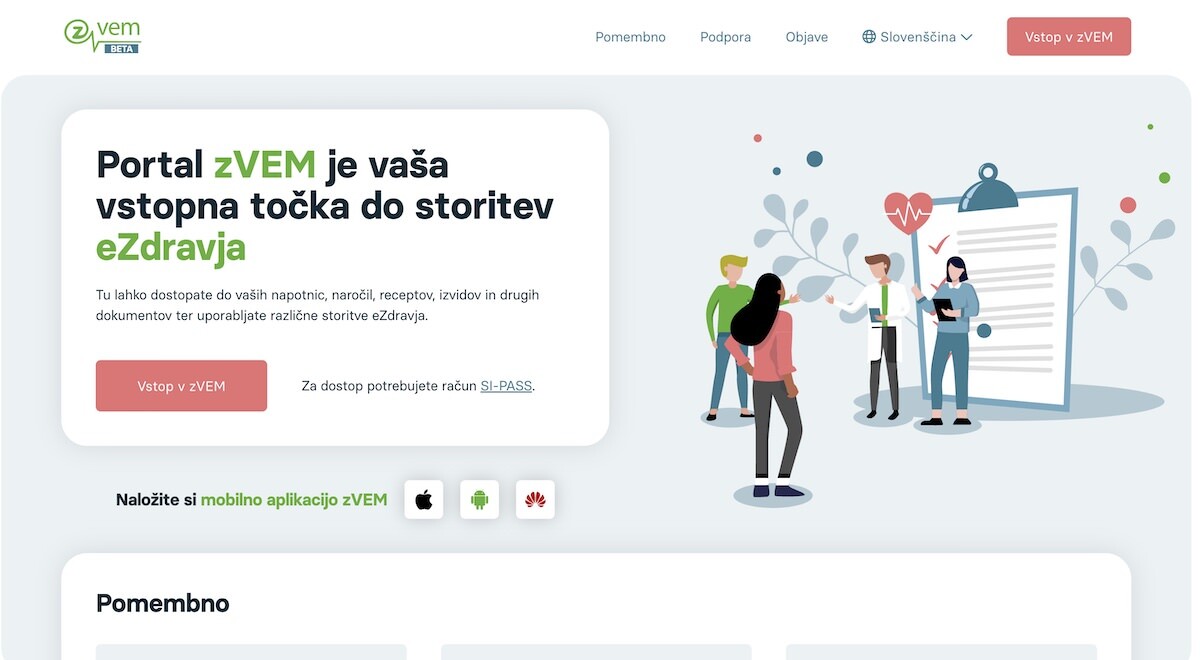 prenovljen zvem