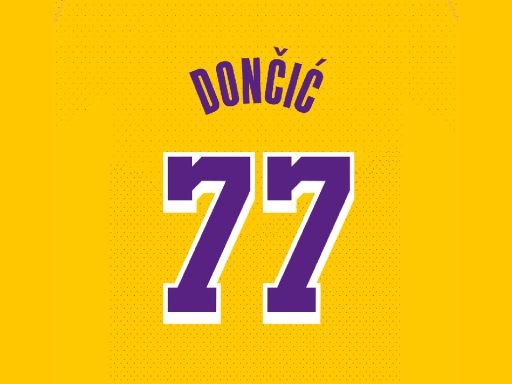 luka doncic 77 los angeles lakers