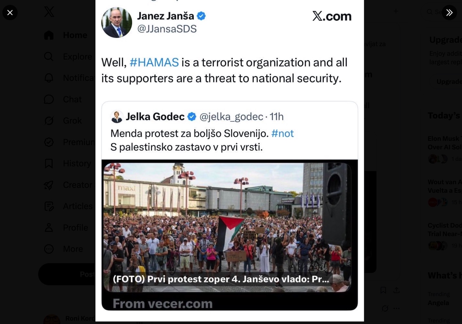 jansa hamas