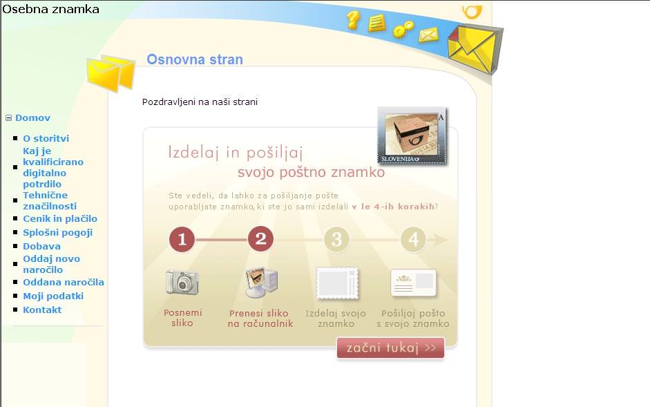 Osebne poštne znamke 1