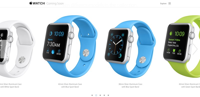 Apple Watch - 349$ od 24. aprila naprej