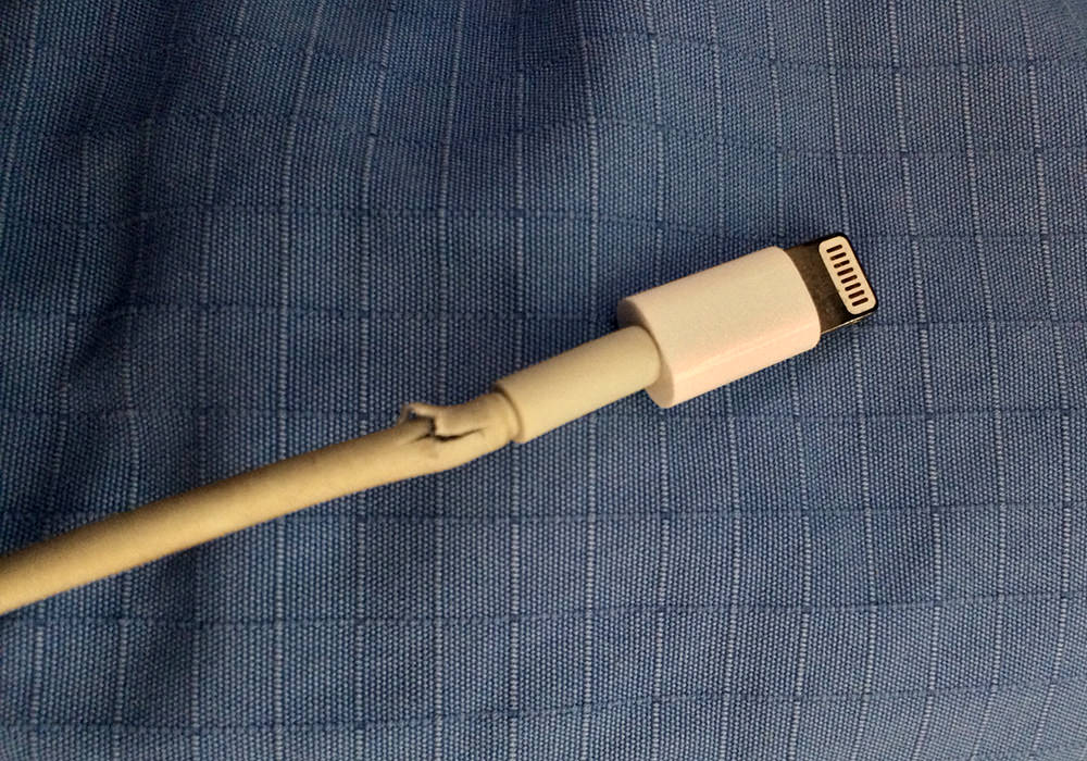 Apple kabli in njihovo trganje