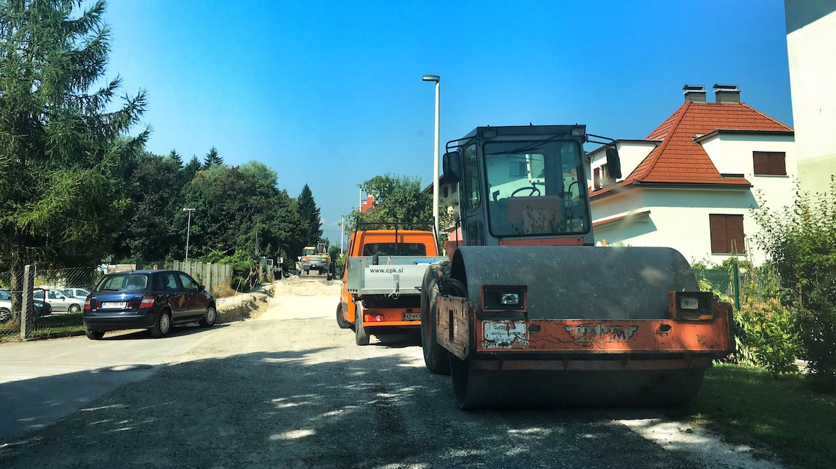 Ljubljana je gradbišče in vsi pizdijo nad gužvo na cestah