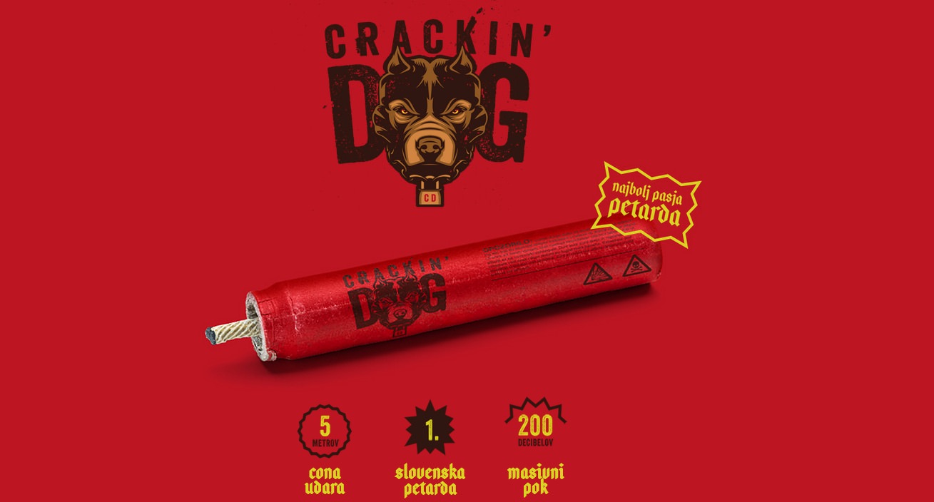 Crackin' Dog / najbolj pasja slovenska petarda s presenetljivo vsebino