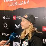 Triglav The Rock Ljubljana 25. maj Kongresni trg Ljubljana Janja Garnbret in Jernej Kruder v Bolder sceni 2