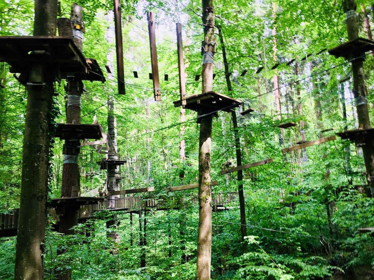 Adrenalinski park Erlebniswald Mainau 1