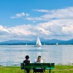 Kimsko jezero Chiemsee z ladjo do Herreninsel in Fraueninsel iz Prien am Chiemsee16