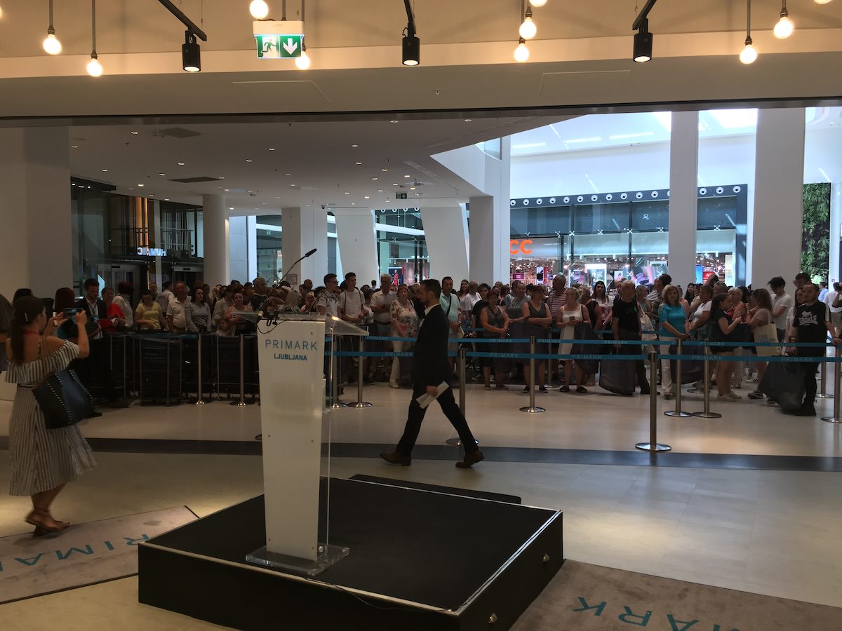 Otvoritev trgovine Primark v Citypark Ljubljana1 Otvoritev trgovine Primark v Citypark Ljubljana1