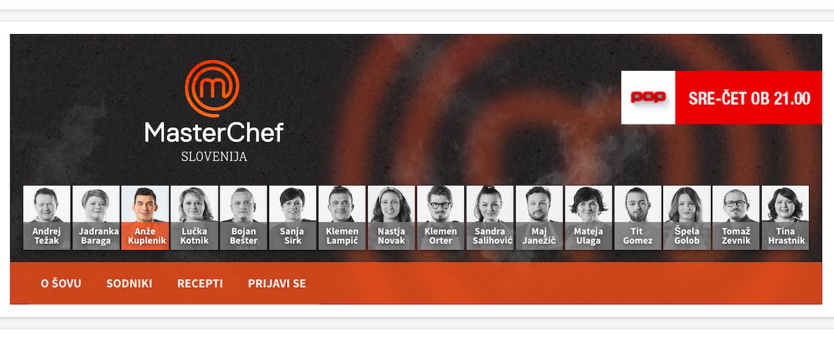 Zmagovalec Masterchef Slovenije 2019 je Anze Kuplenik druga je bila Sanja Sirk Zmagovalec Masterchef Slovenije 2019 je Anze Kuplenik druga je bila Sanja Sirk