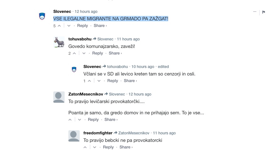 Vse ilegalne migrante na grmado pa zazgat komentar na Nova24tv.si svoboda govora Vse ilegalne migrante na grmado pa zazgat komentar na Nova24tv.si svoboda govora