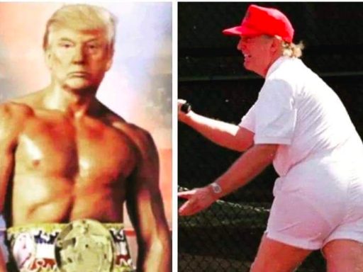 Donald Trump kot Sylvester Stallone na Twitterju