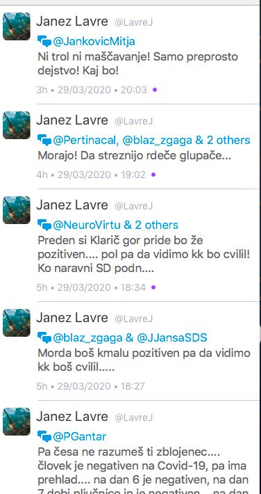 Janez Lavre direktor bolnisnice Slovenj Gradec in njegovo zaljenje na Twitterju2 Janez Lavre direktor bolnisnice Slovenj Gradec in njegovo zaljenje na Twitterju2