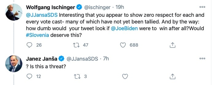 Jansa threat Jansa threat