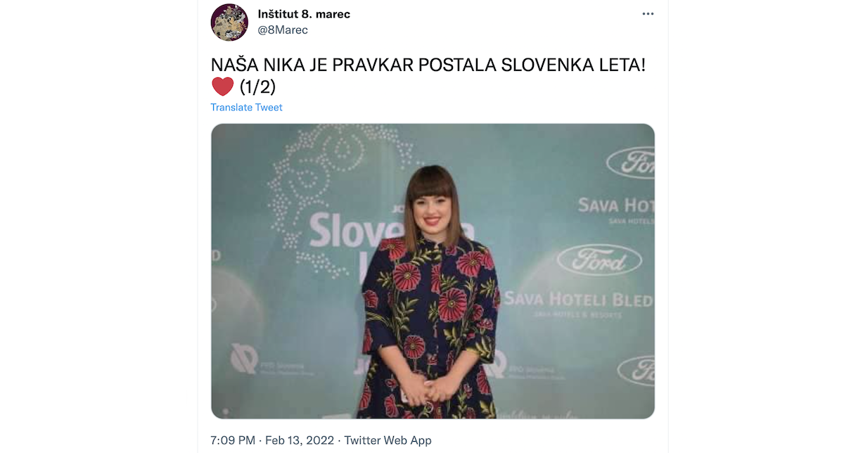 nika kovac slovenka leta 2021